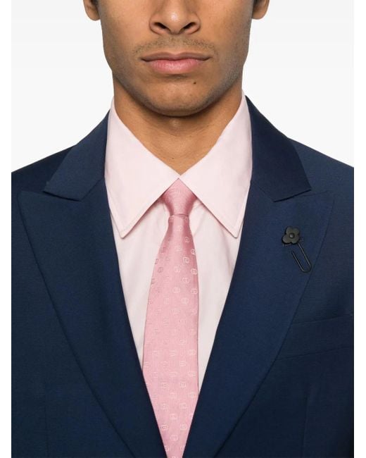 Lardini Blue Wool Suit for men