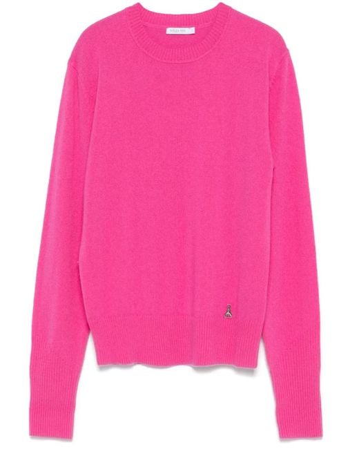 Patrizia Pepe Pink Cashmere Sweater