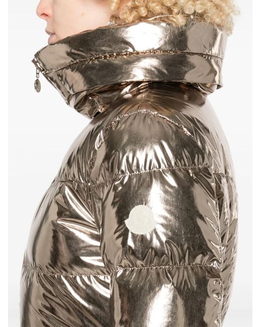 Moncler Metallic Douros Puffer Jacket