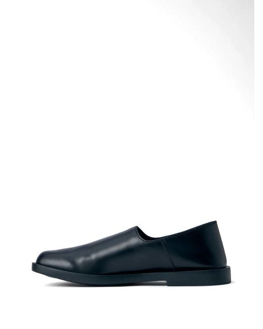 Camper Blue Don Leather Loafers for men