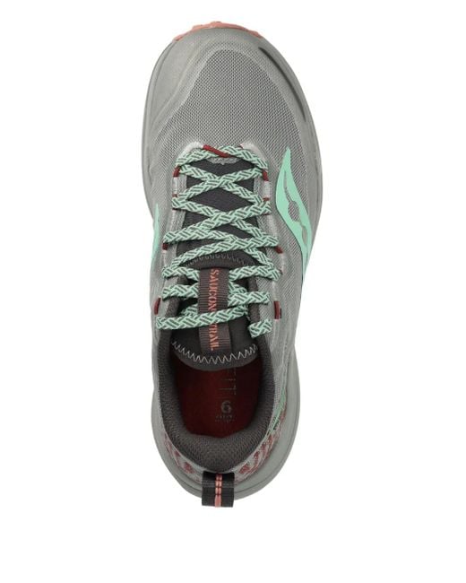 Saucony Gray Xodus Ultra Trainers