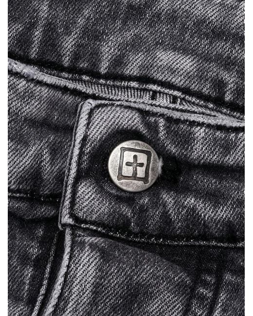 Jeans Bronko Smoke Trashed Con Effetto Vissuto di Ksubi in Gray da Uomo