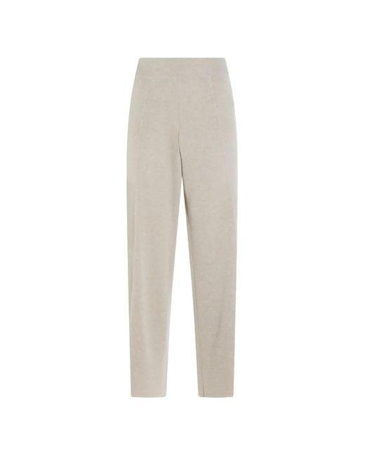 Fabiana Filippi White Embellished Trousers