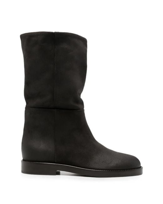 Agl Attilio Giusti Leombruni Black Suede Boots