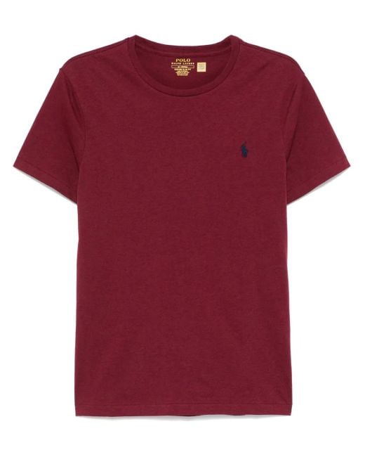 Polo Ralph Lauren Red Logo T-Shirt for men