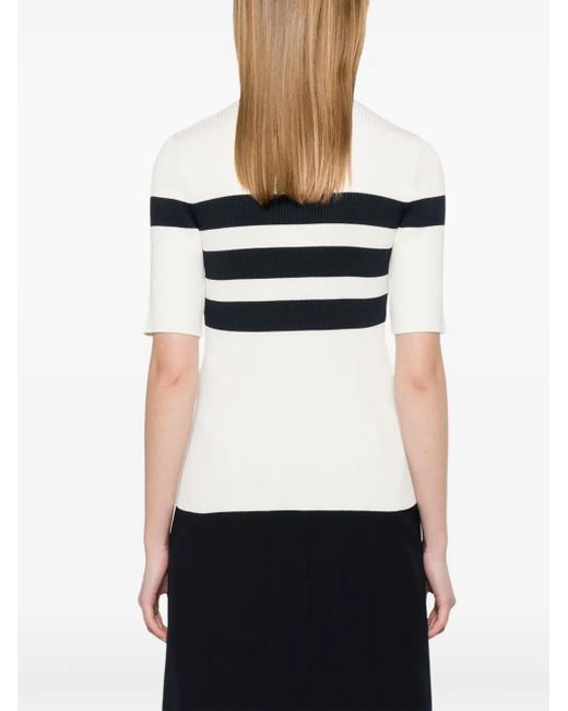 Jean Paul Gaultier ファインリブ Tシャツ White