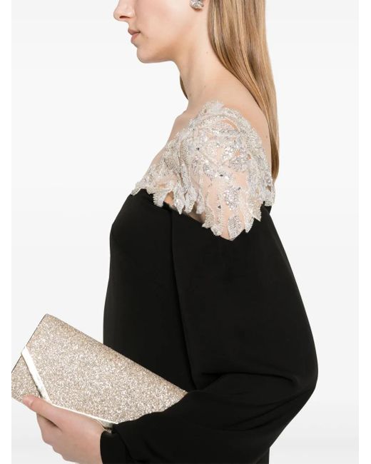 Cristallini Black Rafaela Gown