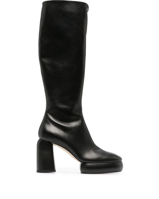 by far black edie boots