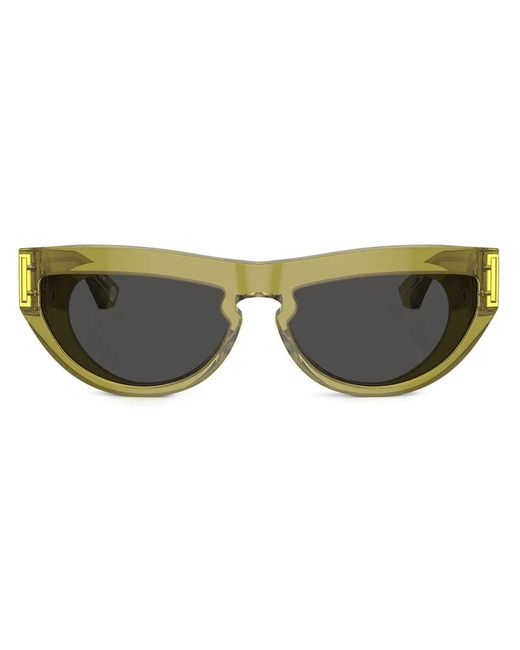 Burberry Green Lunettes De Soleil À Plaque Logo