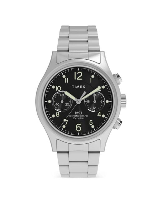 Timex Gray Mk1 Chronograph 40Mm Watch for men
