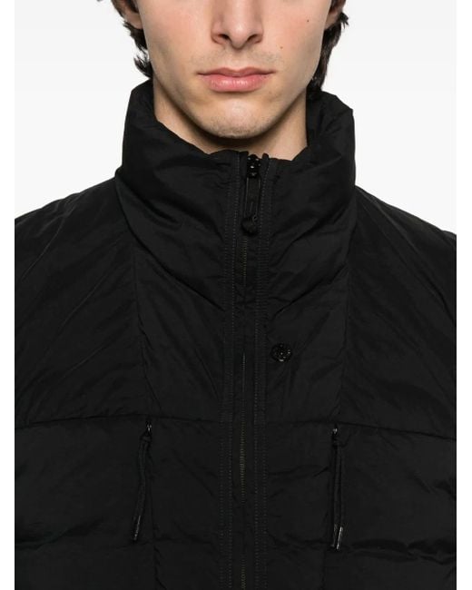 Stone Island Black Jackets for men