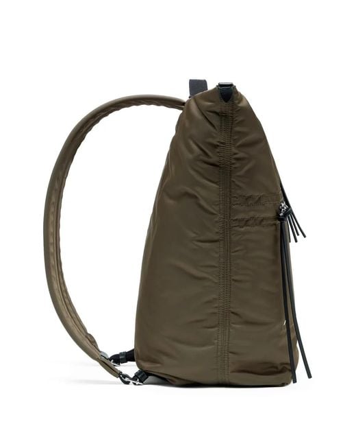 Maison Margiela Green Zip Line Four Stitches Backpack