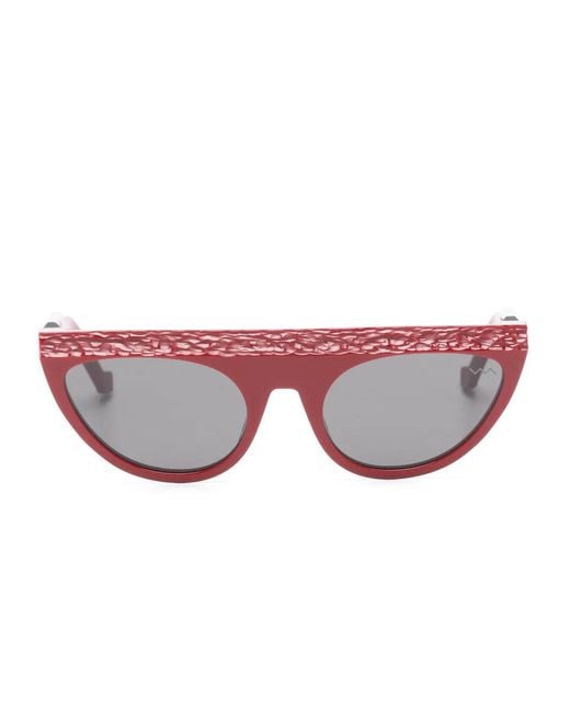 VAVA Eyewear Pink Cat-Eye Sunglasses