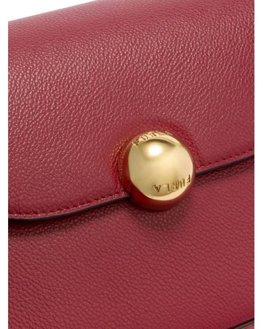 Furla Red Moonlight Cross Body Bag