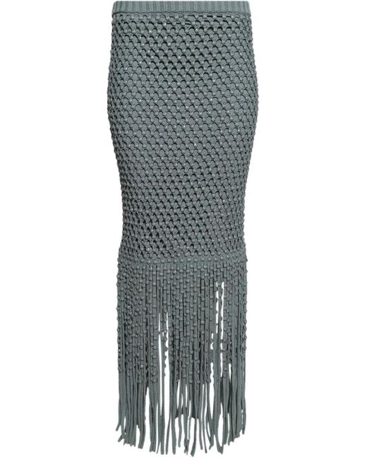 DIOTIMA Gray Gala Skirt