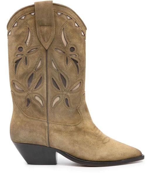 Botas Duerto estilo western Isabel Marant de color Brown