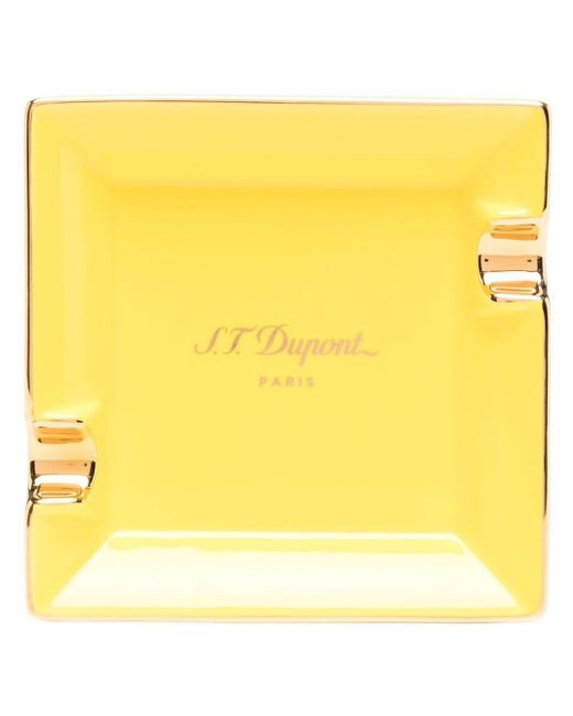 Posacenere Vanilla mini di S.t. Dupont in Yellow