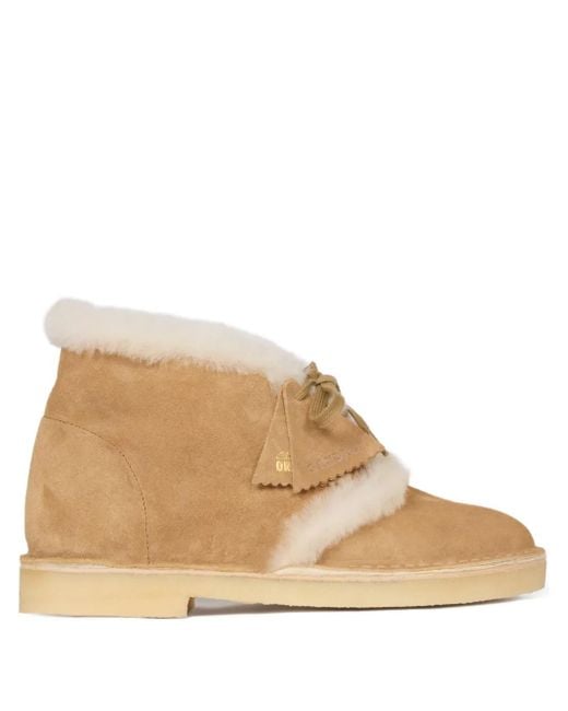 Sandro Natural X Clarks Originals Desert Boots