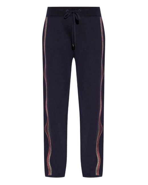 Pantalon De Jogging À Lien De Resserrage Paul Smith en coloris Blue