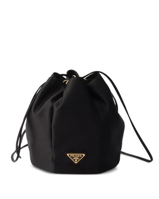 Borsa A Secchiello Mini di Prada in Black