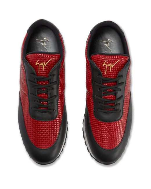 Sneakers Jimi Running di Giuseppe Zanotti in Red da Uomo