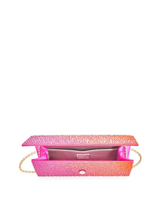 Judith Leiber Pink Perry Clutch Bag