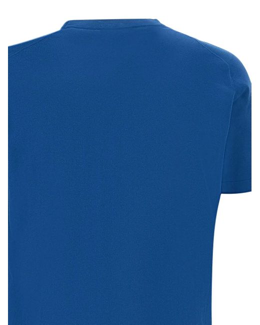 Kangra Blue Crew-Neck Short-Sleeve T-Shirt for men