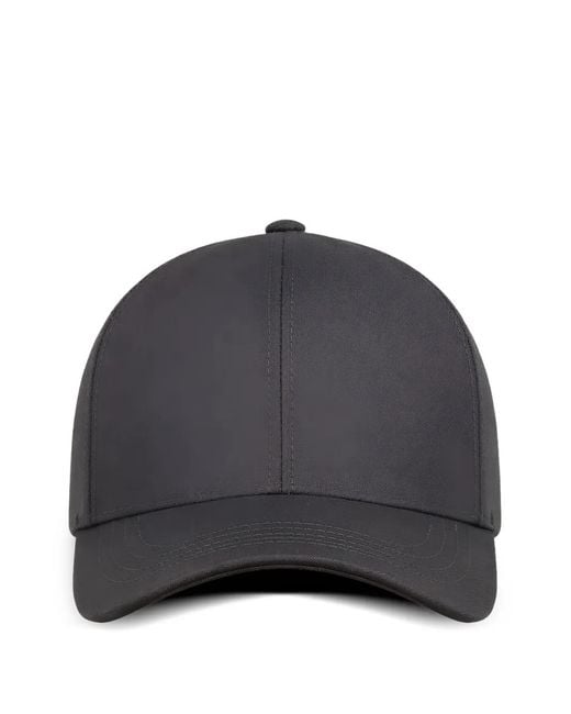 Moorer Black Robinson-Pum Baseball Cap for men