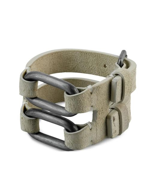 Parts Of 4 Gray Sterling Link Gauntlet Bracelet