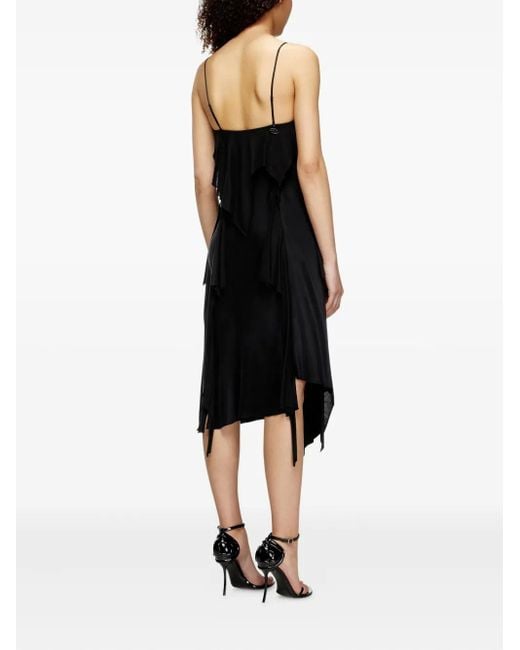 DIESEL Black D-Ancer Midi Dress