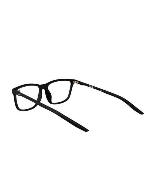 Nike Brille Mit Eckigem Gestell in Black für Herren