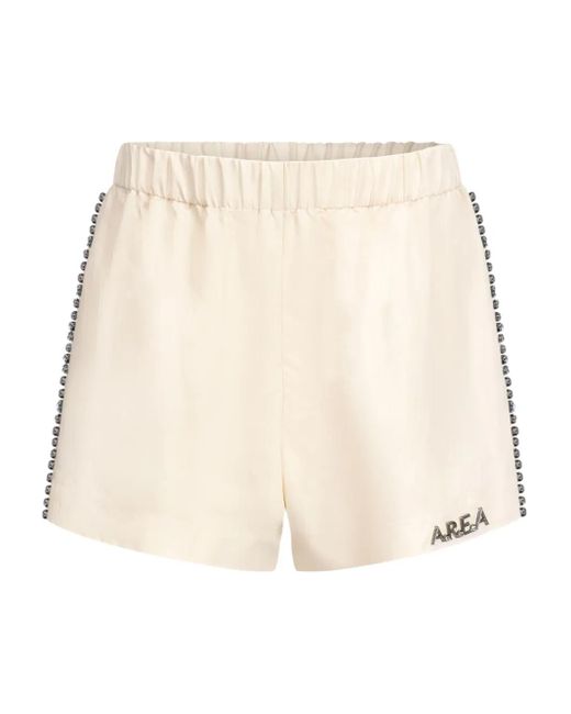 Area Natural Joggingshorts Mit Kristallen