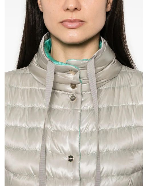 Herno Gray Reversible Padded Gilet