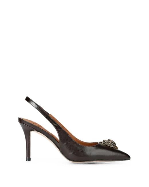 Kurt Geiger Metallic Belgravia High Sling Back Heels