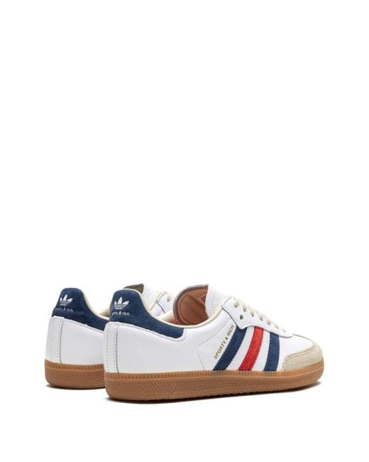 Adidas Blue X Sporty & Rich Samba Og "Usa" Sneakers for men