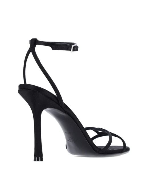 Jimmy Choo White Leo Slingback-Strap Sandals