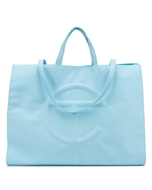 Grand sac cabas Shopping Telfar en coloris Blue