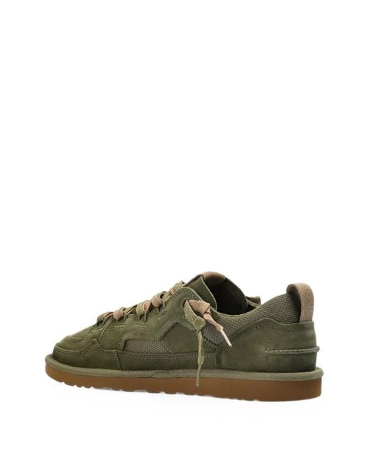 Ugg Green Minimel Leather Sneakers for men