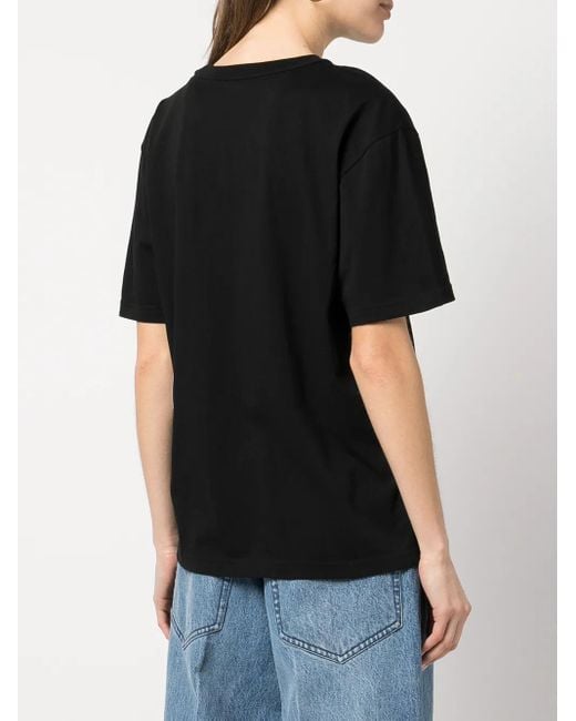 Alexander Wang Black Logo T-Shirt
