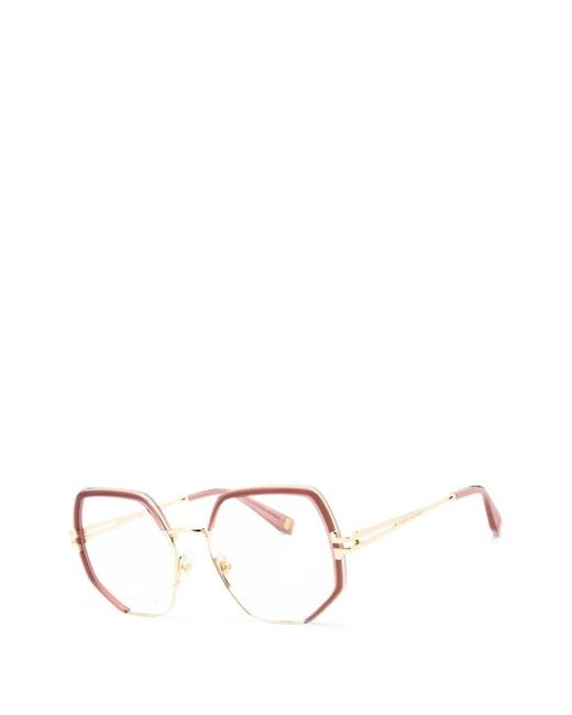 Marc Jacobs Natural Geometric-Frame Glasses