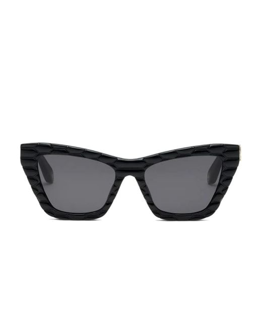 Roberto Cavalli Black Cat-Eye Sunglasses