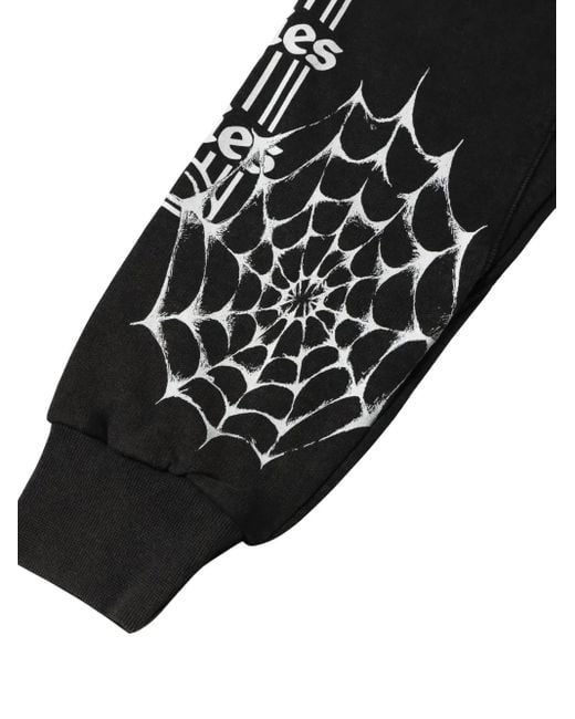 Aries Black Spider-Web Sweatshirt