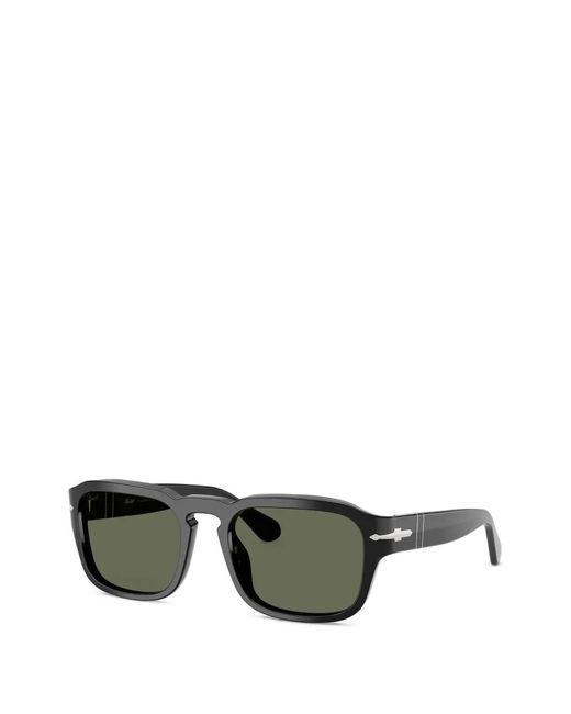 Persol Green Square-Frame Sunglasses