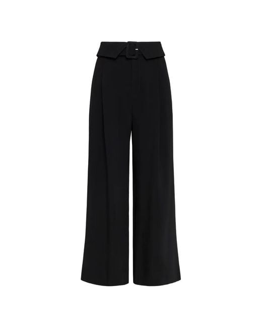 Cinq À Sept Black Lorena Buckled Trousers