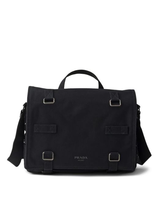 Borsa A Spalla di Prada in Black da Uomo