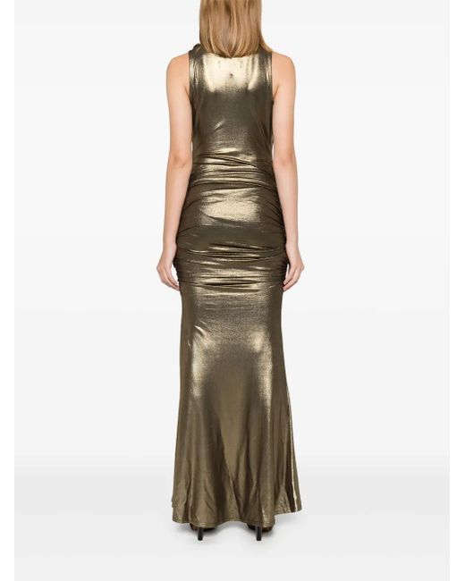 Vivienne Westwood Metallic Liz Maxi Dress