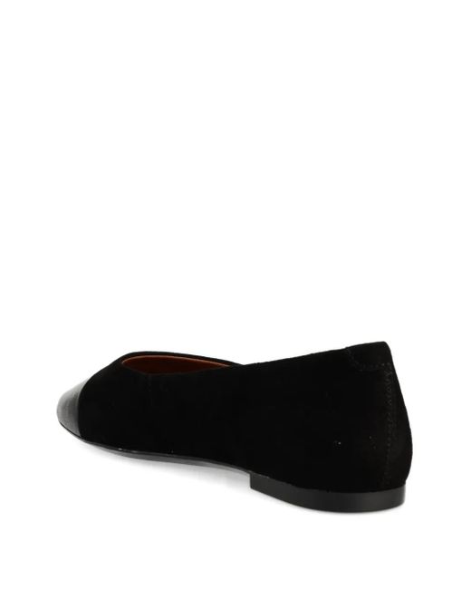 Vagabond Black Jolin Suede Ballet Flats