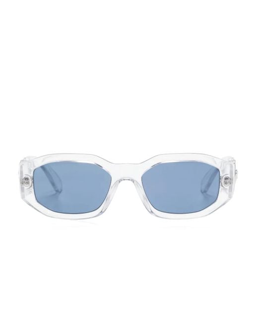 Versace Blue Medusa Biggie Sunglasses for men