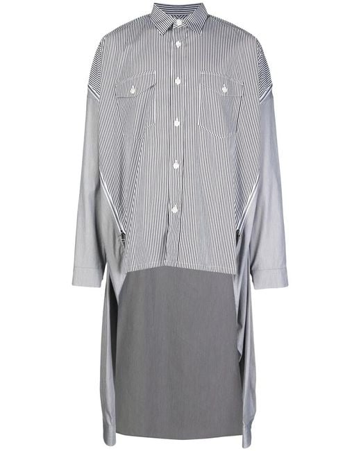 Camisa Oversize A Rayas Facetasm de hombre de color Gray