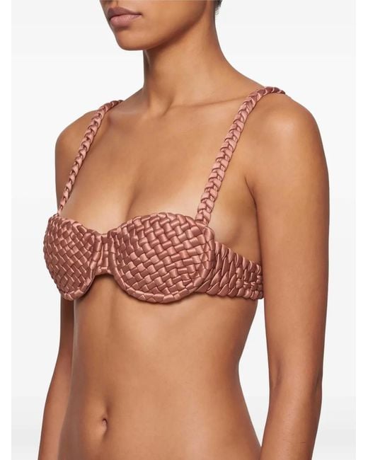 Isa Boulder Brown Challenger Bikini Top
